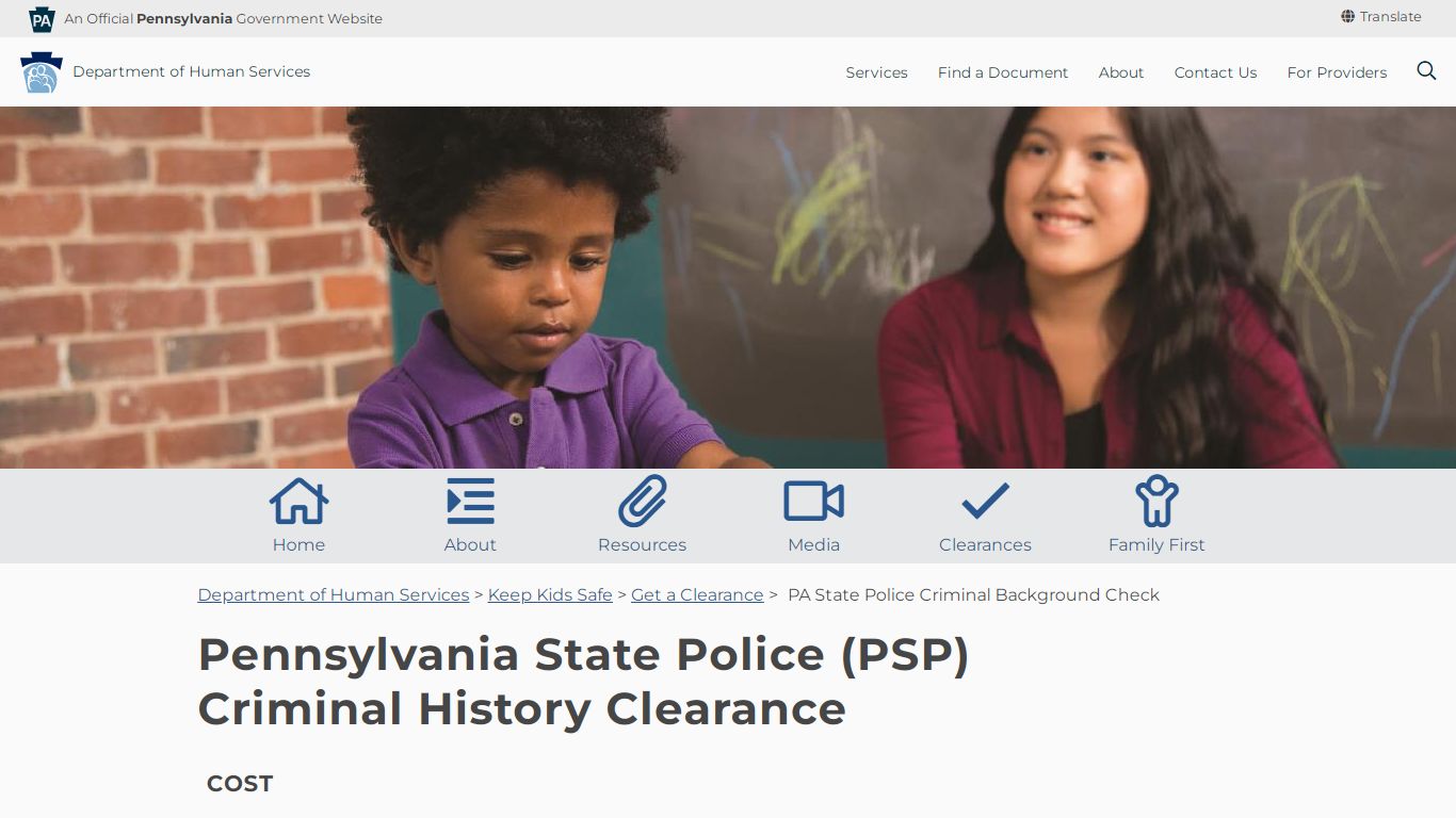 PA State Police Criminal Background Check